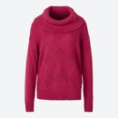 Bild 1 von Damen-Pullover mit Rautenmuster
