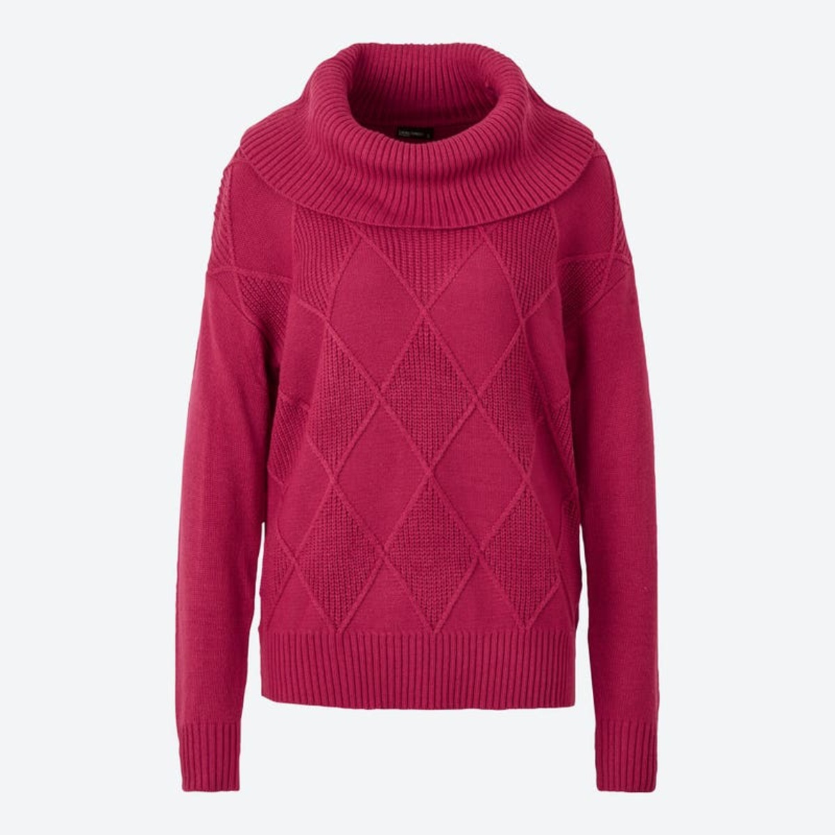 Bild 1 von Damen-Pullover mit Rautenmuster