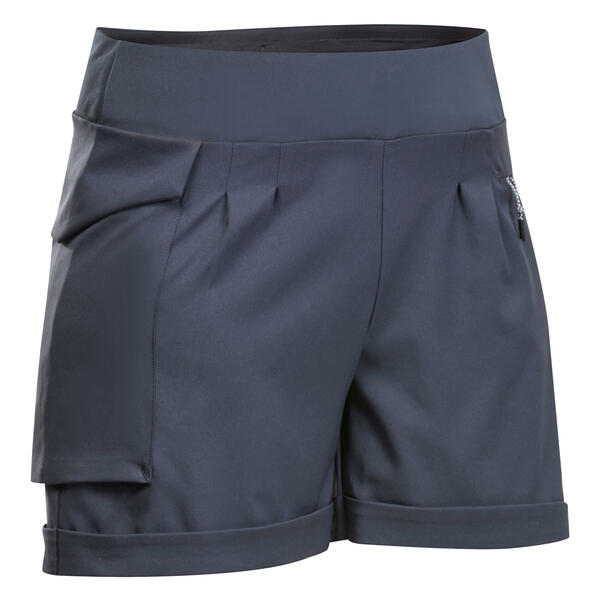 Bild 1 von Wandershorts Damen regular - NH500 marineblau