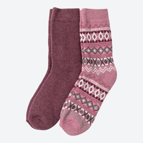 Bild 1 von Damen-Thermosocken in verschiedenen Farbkombinationen, 2er-Pack