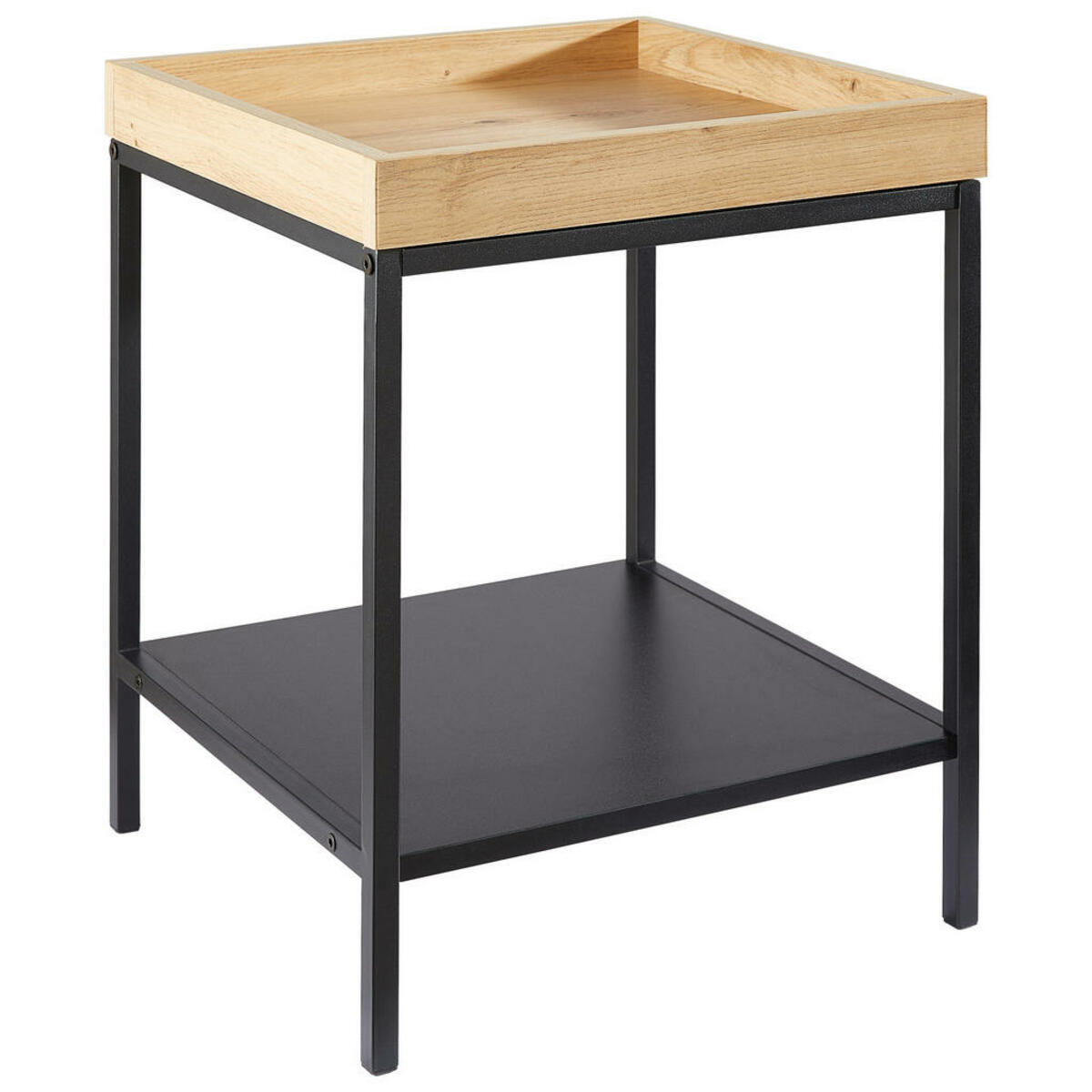 Bild 1 von Xora BEISTELLTISCH Schwarz, Eiche