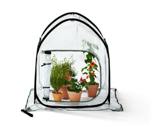 Kleines Pop-up-Pflanzenschutz-Zelt