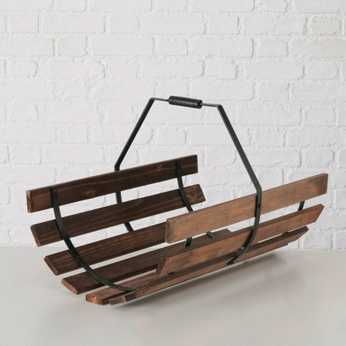 Bild 1 von X-Mas KAMINKORB Natur, Schwarz