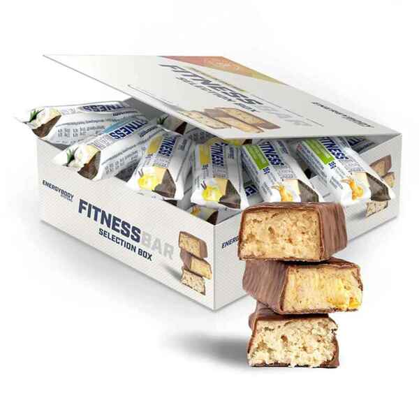 Bild 1 von Fitness Bar Selection Box, Energieriegel, Kohlenhydrate, Eiweiß und Vitamine, Mi