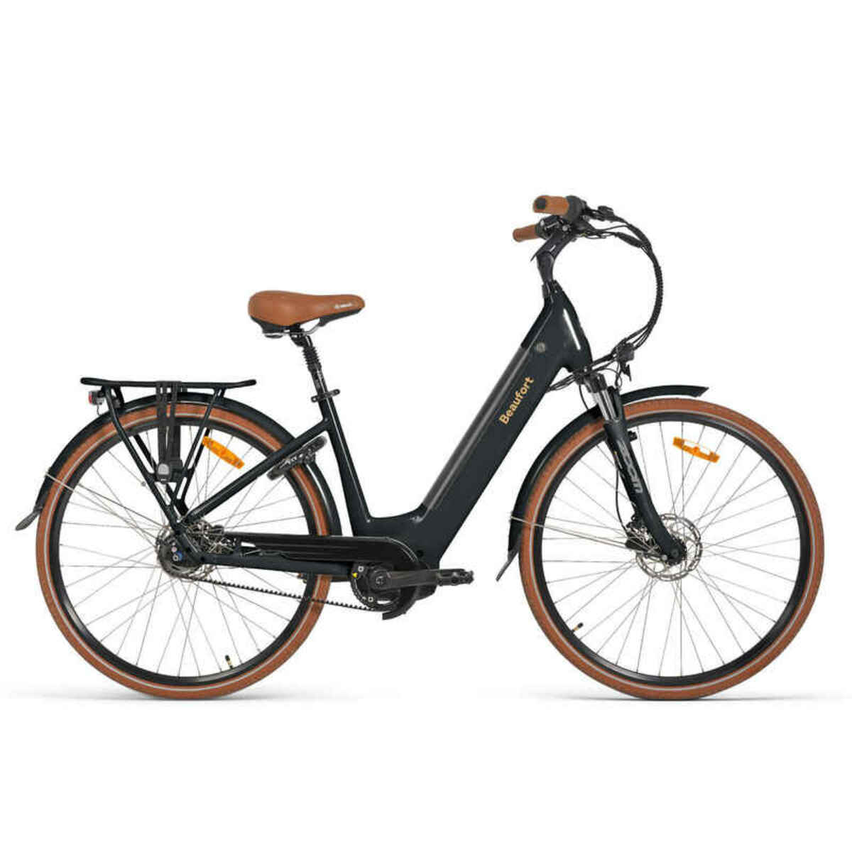 Bild 1 von Damen-Elektrofahrrad, Bay, 44 cm, 17,5 Ah, Carbon schwarz