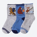 Bild 1 von Kinder-Jungen-Socken mit unterschiedlichen Motiven, 3er-Pack
