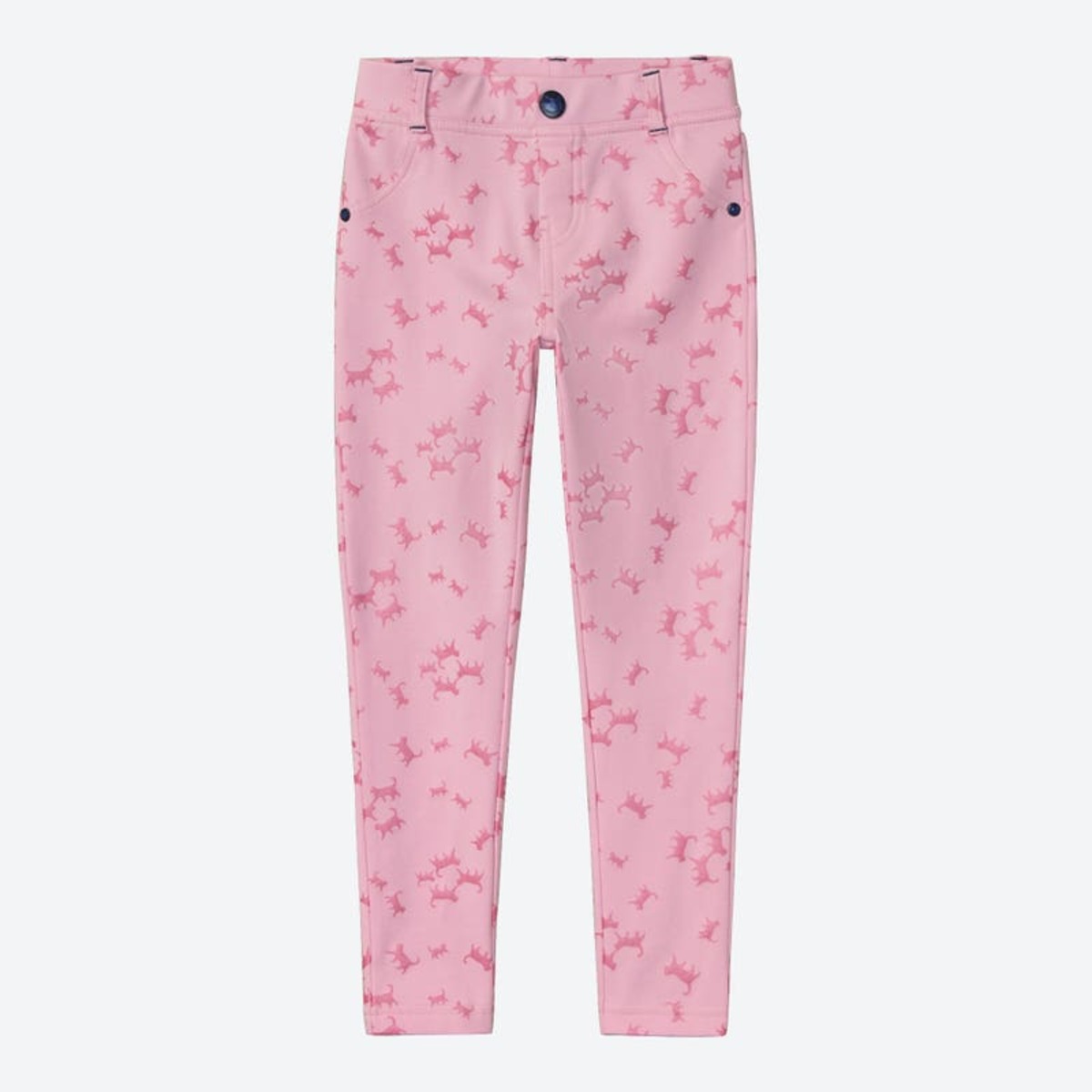 Bild 1 von Mädchen-Sweatleggings mit Katzen-Muster