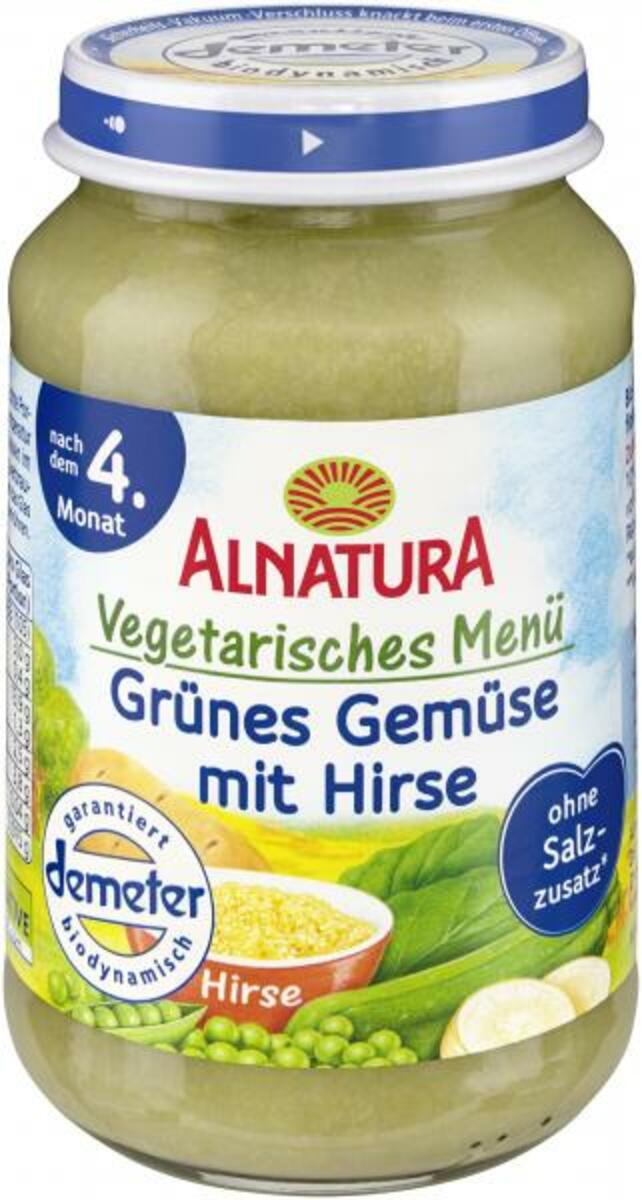 Bild 1 von Alnatura Grünes Gemüse mit Hirse