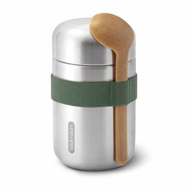 Bild 1 von black+blum Lunchbecher Food Flask vakuumisoliert inkl. Löffel, 400ml