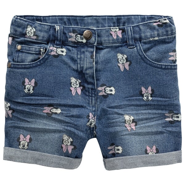 Bild 1 von Minnie Maus Jeansshorts mit Allover-Print