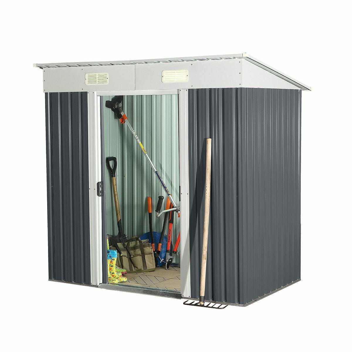 Bild 1 von HOME DELUXE Geräteschuppen BOHIO - M ca. 195x121x180cm
