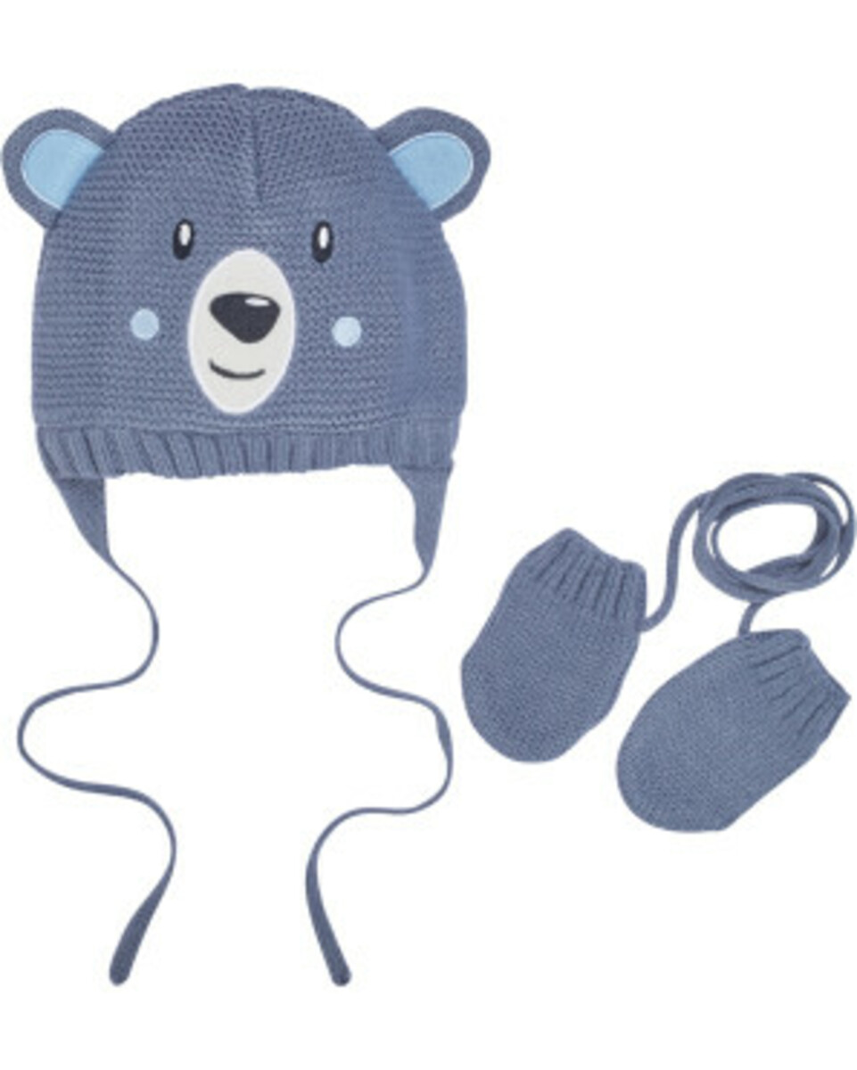 Bild 1 von Strickmütze + Fäustlinge