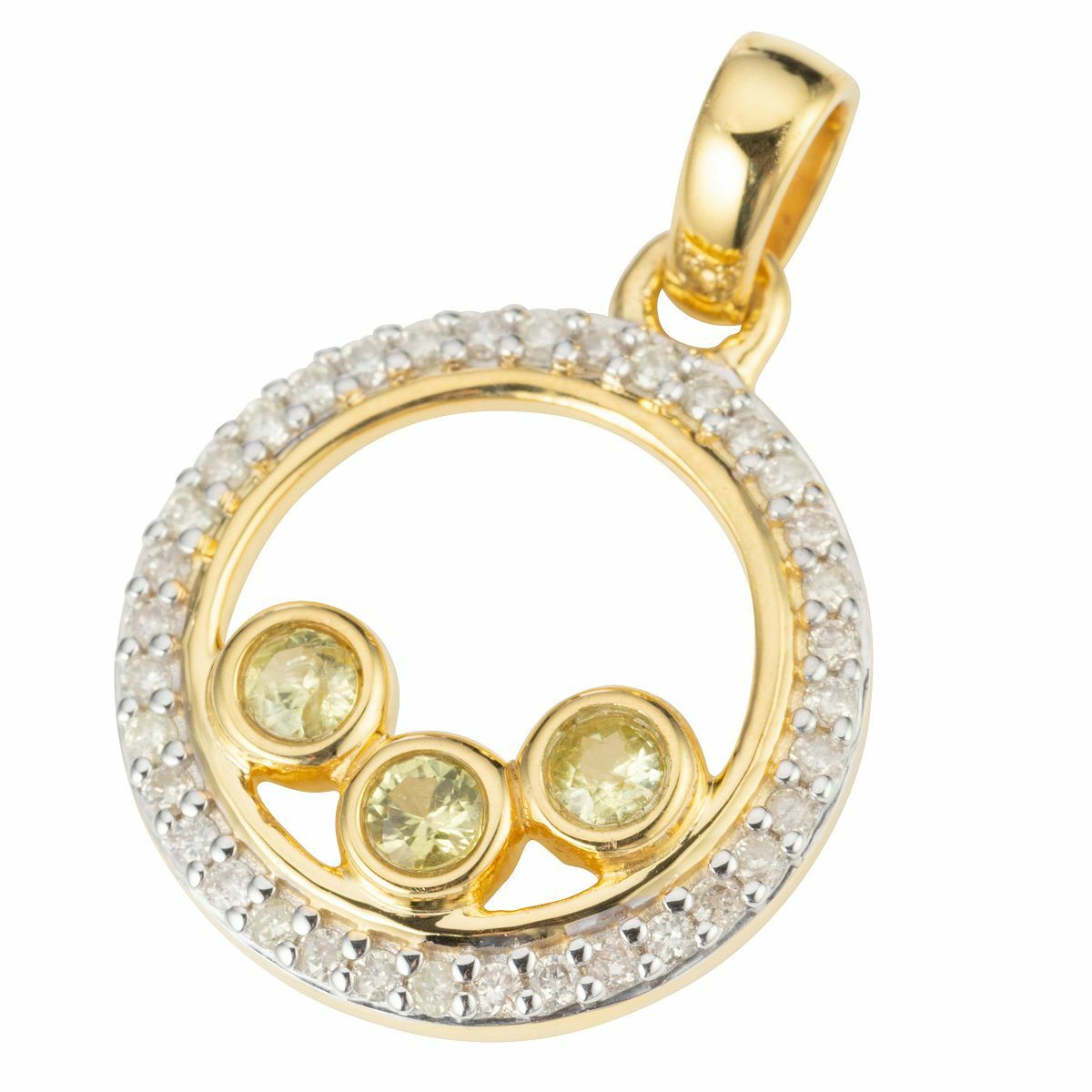 Bild 1 von JEPARA Pallavin Anhänger zus. ca. 0,18ct Brillanten ca.0,18ct Gold 375