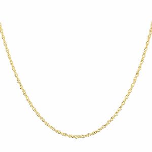 GOLDRAUSCH Singapurkette diamantiert mind. 1,2g Gold 585