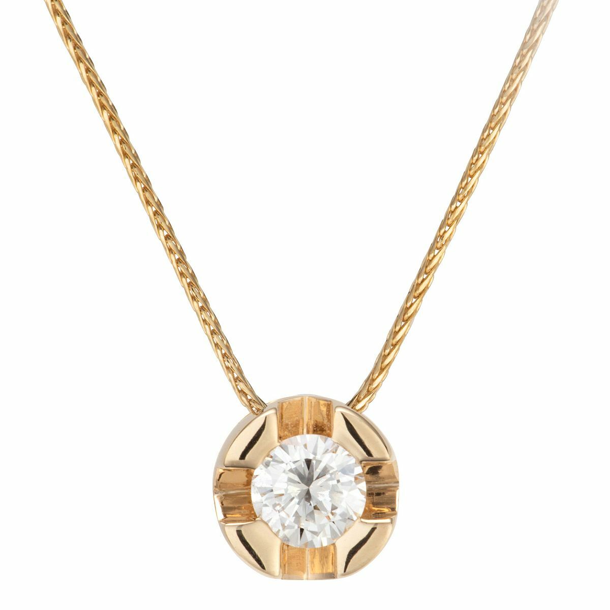 Bild 1 von DIAMOUR Anhänger 1 Brillant ca. 0,25ct Gold 585