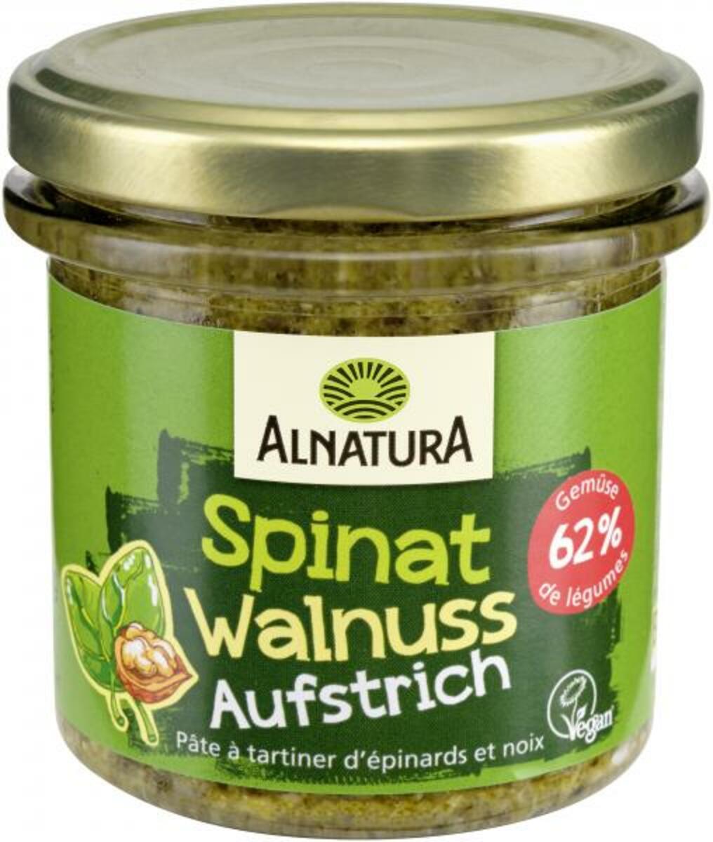 Bild 1 von Alnatura Aufstrich Spinat Walnuss