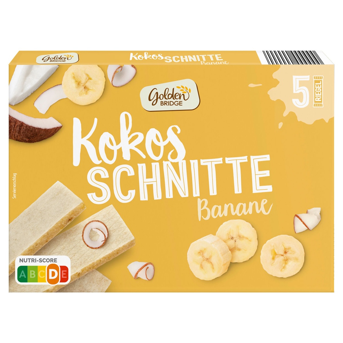 Bild 1 von GOLDEN BRIDGE Kokos-Schnitte 150 g