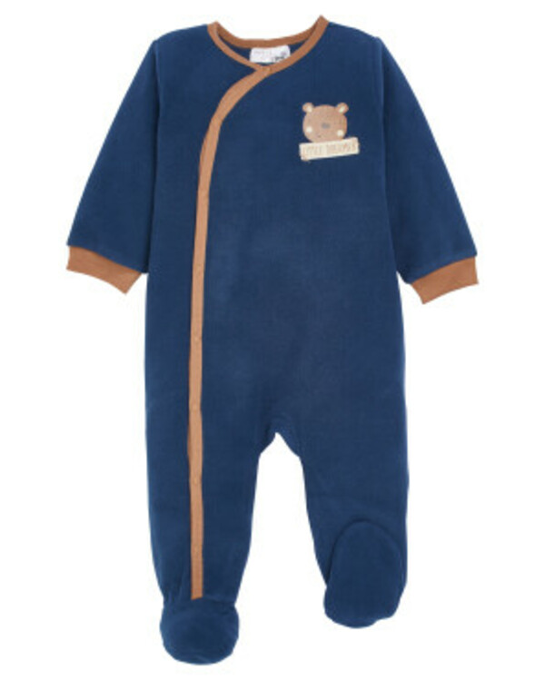 TiaoBug Kinder Fleece Schlafanzug 2-teilig | Langarm Pyjama Set Mit Stehkragen Für Jungen & Mädchen