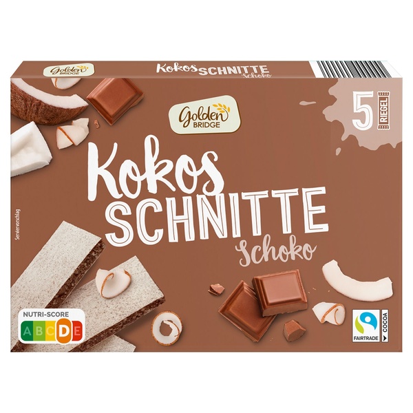 Bild 2 von GOLDEN BRIDGE Kokos-Schnitte 150 g