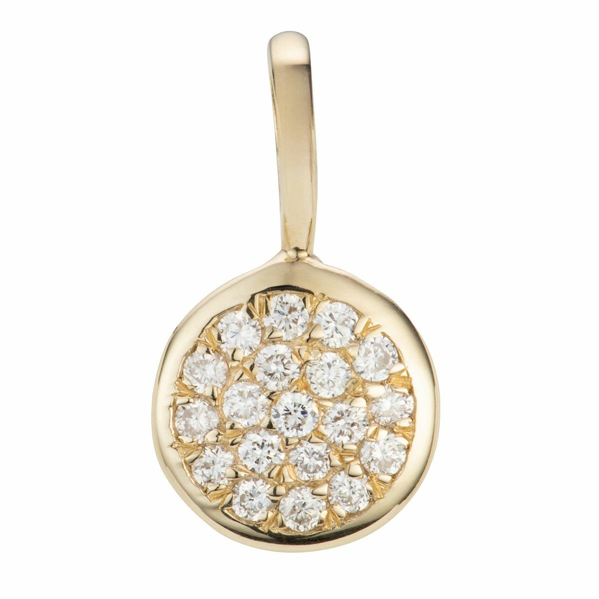 Bild 1 von DIAMOUR Anhänger 19 Brillanten zus. ca. 0,15ct Gold 585