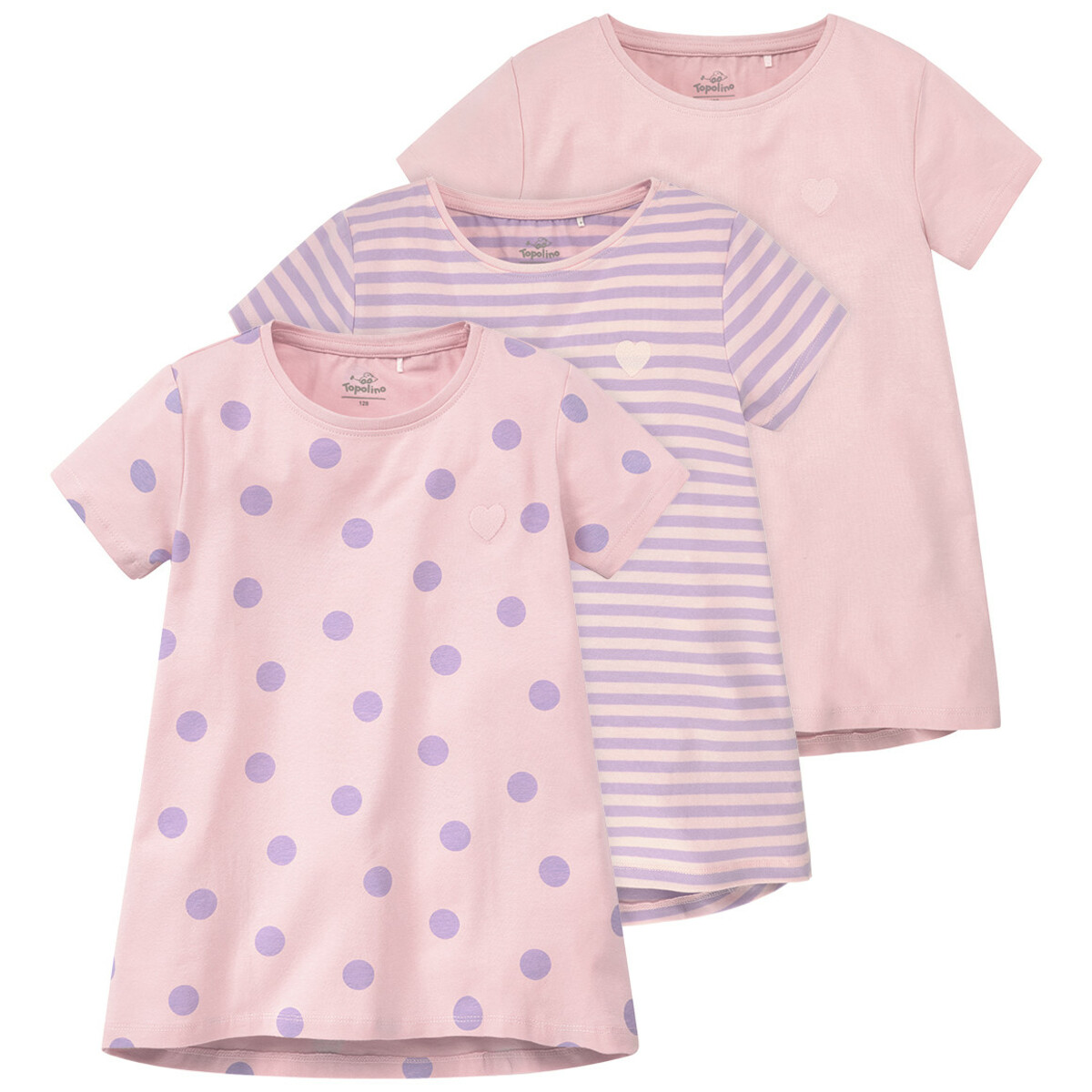 Bild 1 von 3 Mädchen T-Shirts mit Bio-Baumwolle