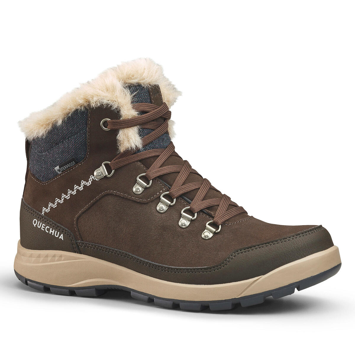 Bild 1 von Winterschuhe Damen halbhoch warm wasserdicht Winterwandern - SH900