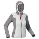 Bild 1 von Hybrid Sweatjacke Damen - NH100 grau