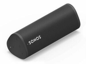 Sonos Roam, Bluetooth-Lautsprecher, WLAN, AirPlay 2, wasserfest, schwarz