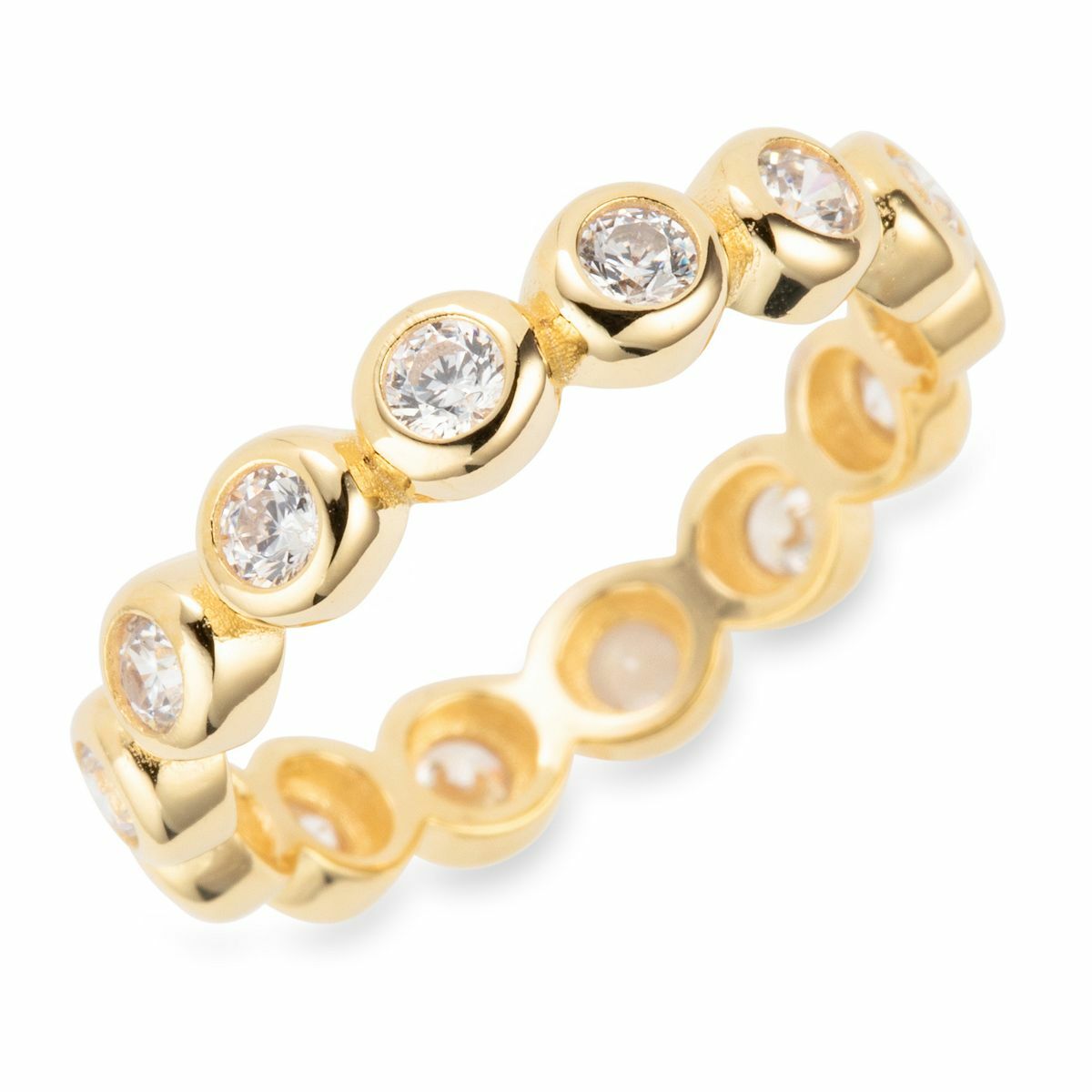 Bild 1 von DIAMONIQUE® Eternity-Ring mind = 0,70ct Brillantschliff Silber 925