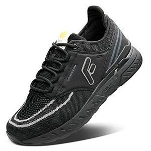 FitVille Extra Weit Laufschuhe Herren Turnschuhe Sportschuhe Bequeme Sneakers Schuhe für Plantarfasziitis Plattfüße Fußschmerzen