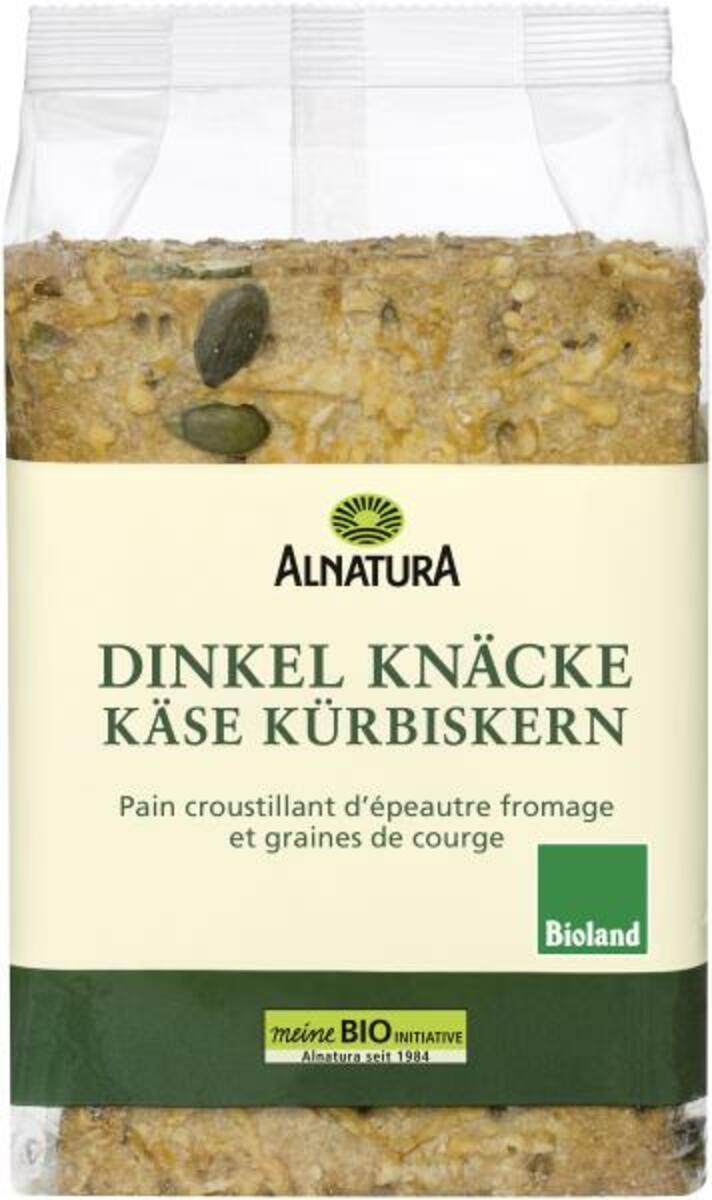 Bild 1 von Alnatura Dinkel Knäcke Käse Kürbiskern