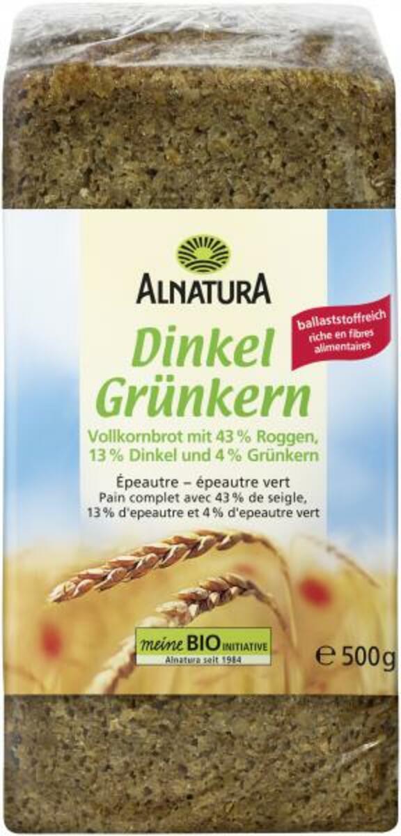 Bild 1 von Alnatura Dinkel Grünkern Brot