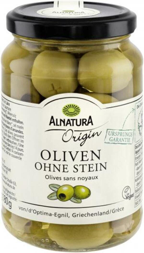 Bild 1 von Alnatura Grüne Oliven ohne Stein