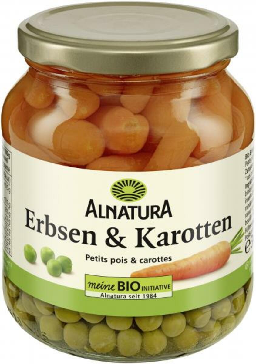 Bild 1 von Alnatura Erbsen und Karotten