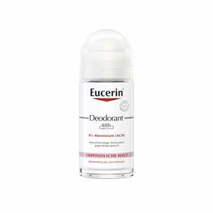 Eucerin Deodorant Roll-on Empfindliche Haut 48h 0% Aluminium 50  ml