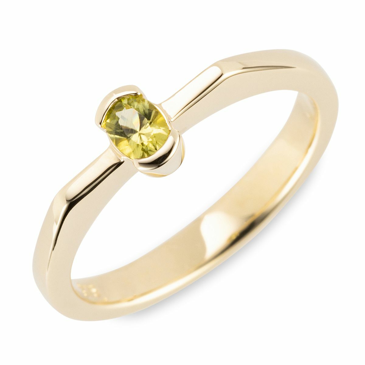 Bild 1 von JEPARA Pallavin Ring ca. 0,12ct Ovalschliff Gold 375