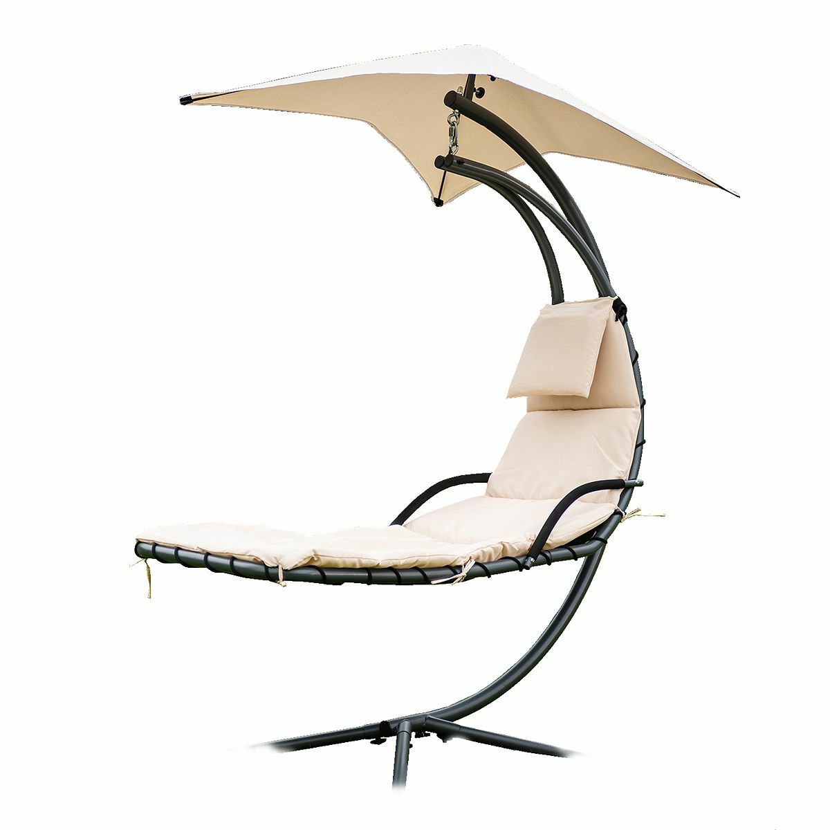 Bild 1 von HOME DELUXE Schwebeliege SAN REMO Liegefläche 22/61x199 inkl. Sonnendach & Polsterauflage