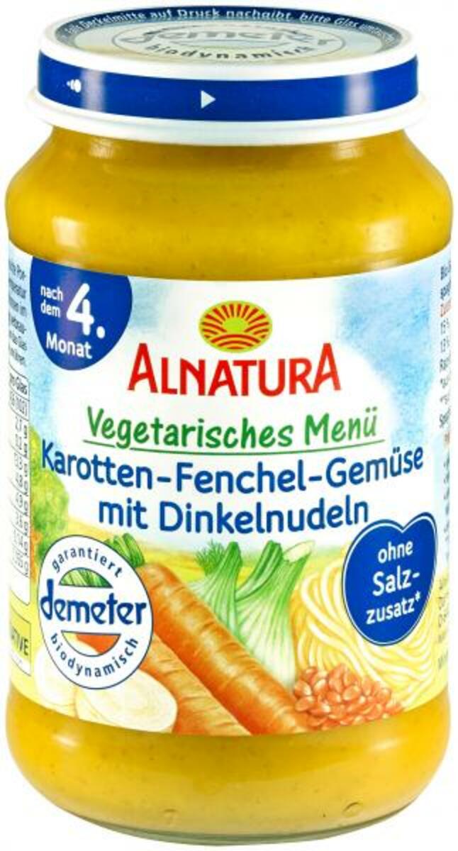 Bild 1 von Alnatura Karotten-Fenchel-Gemüse mit Dinkelnudel