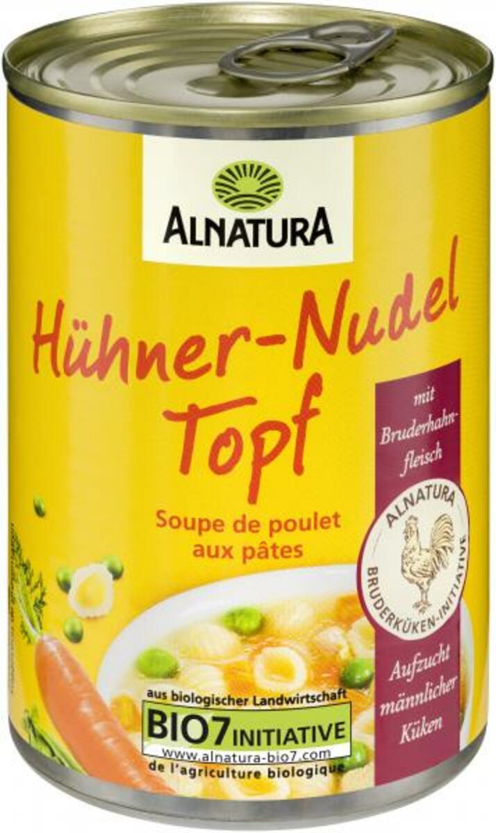 Bild 1 von Alnatura Hühner-Nudel Topf