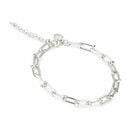 Bild 1 von DIAMONIQUE® Armband = 0,50ct Brillantschliff Silber platinveredelt