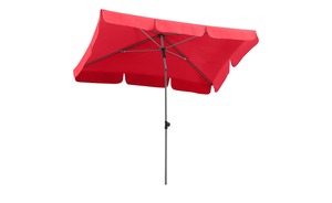Schneider Schirme Sonnenschirm  Locarno rot Maße (cm): B: 180 H: 240 T: 120 Garten