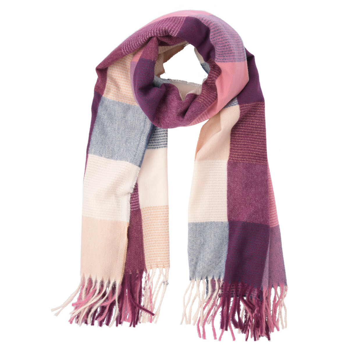 Bild 1 von Damen Schal im karierten Design