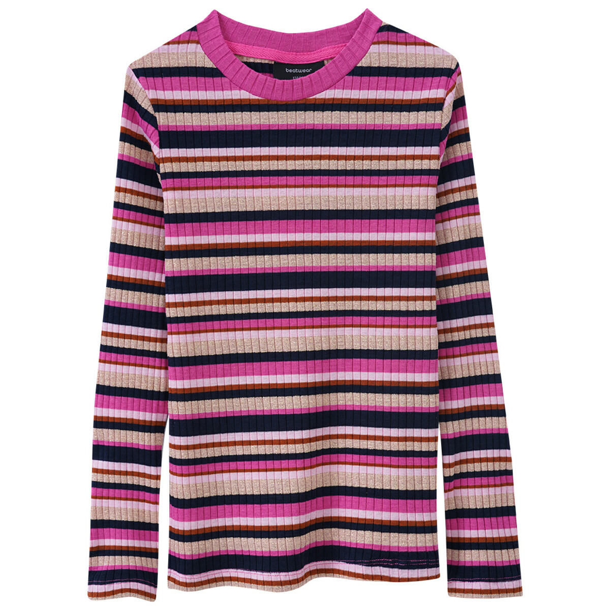 Bild 1 von Mädchen Langarmshirt mit Effektgarn