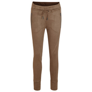 Damen Jogpants in Veloursoptik