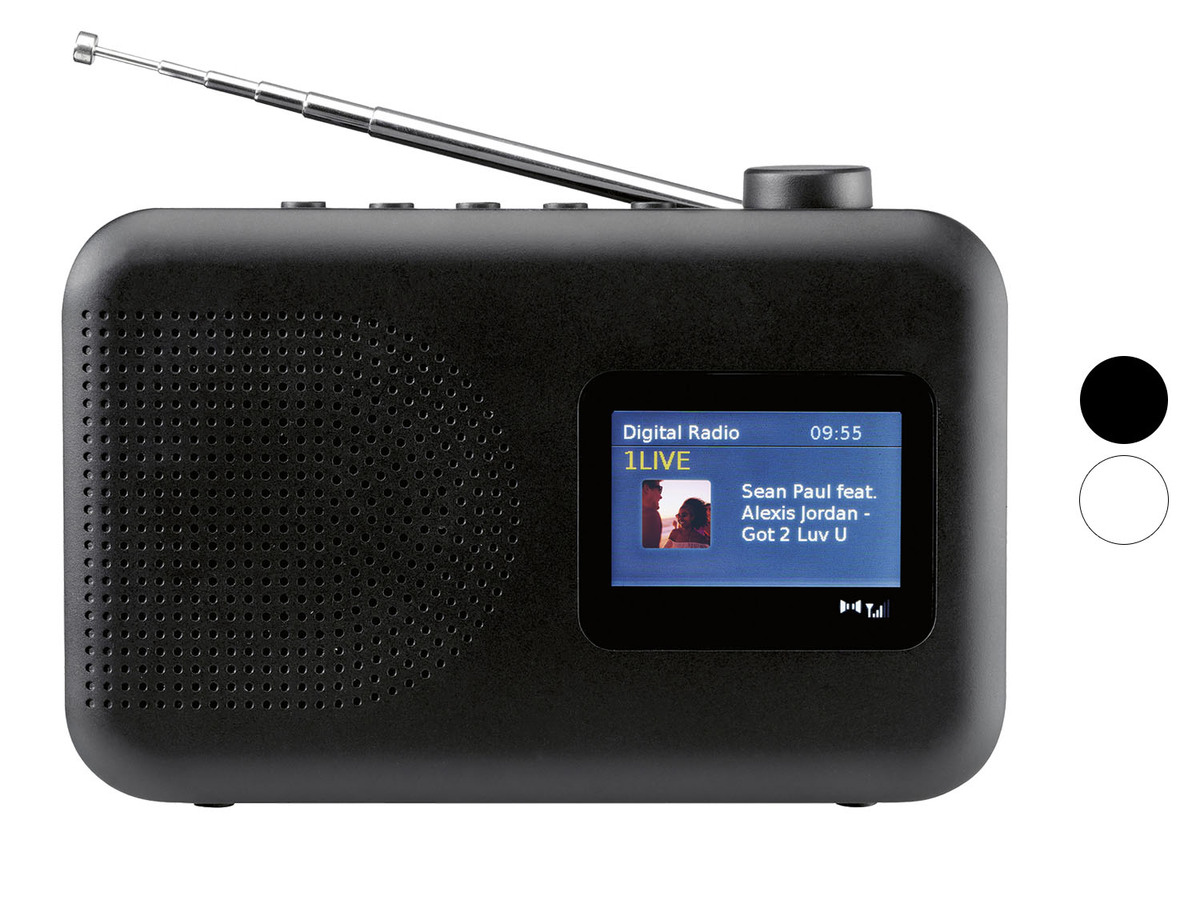 Bild 1 von SILVERCREST® DAB+ Radio »SDABC 1 A2«, mit LC-Farbdisplay