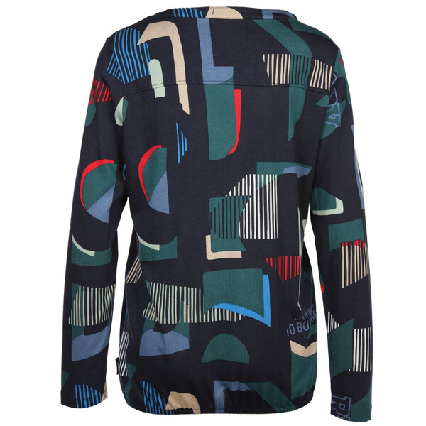 Bild 2 von Damen Langarmshirt mit Alloverprint