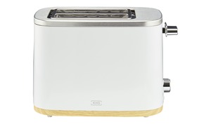 KHG Toaster  TO-810 WWD weiß Metall lackiert, Kunststoff Maße (cm): B: 28,5 H: 16,8 T: 19,5 Sale
