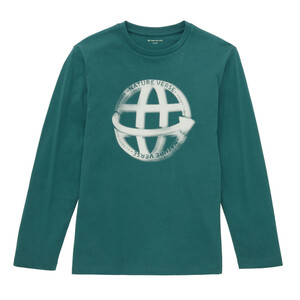 Jungen Longsleeve mit Frontdruck