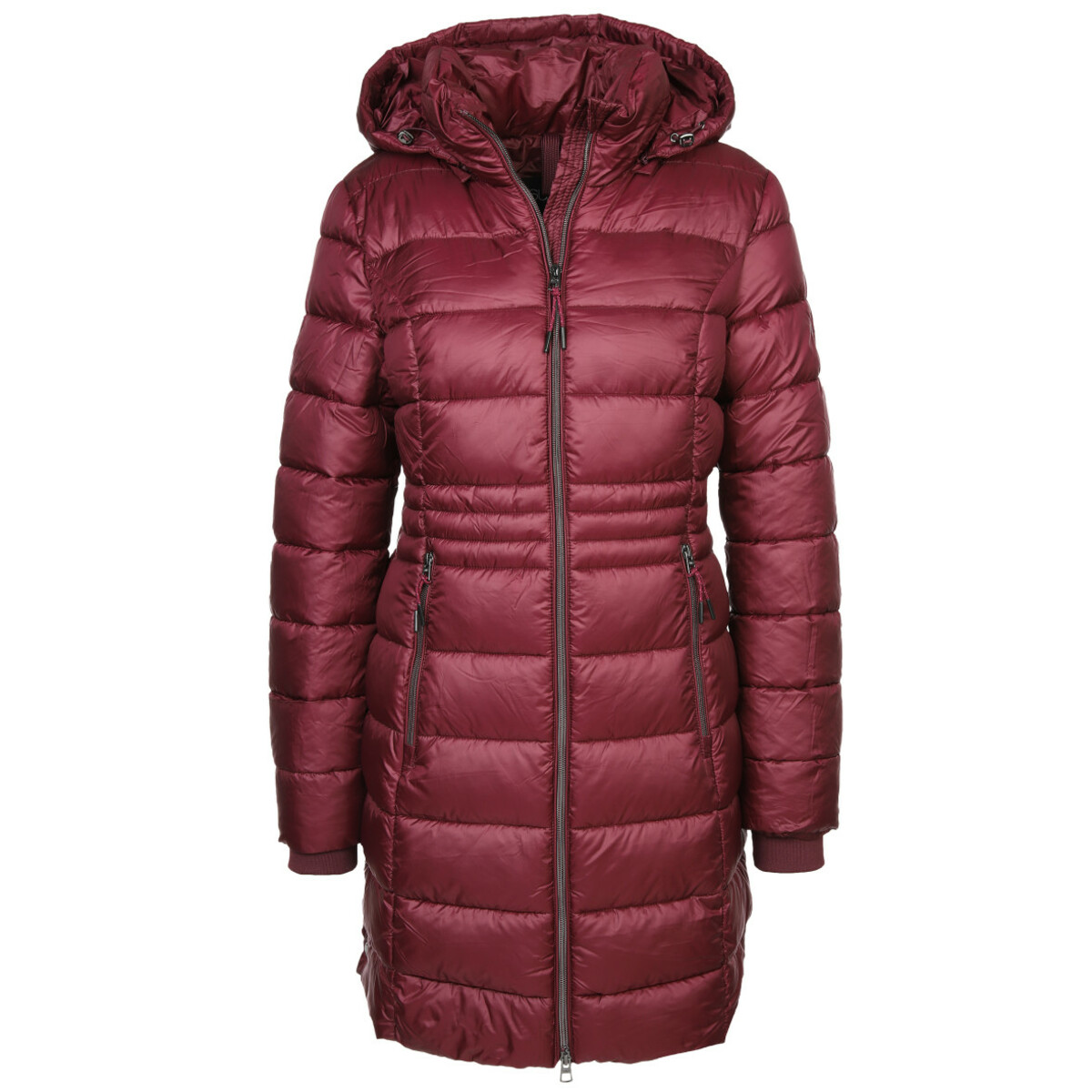 Bild 1 von Damen Steppmantel mit abnehmbarer Kapuze