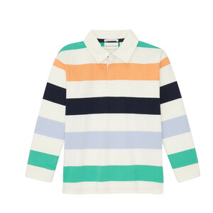 Jungen Poloshirt mit langen Ärmeln